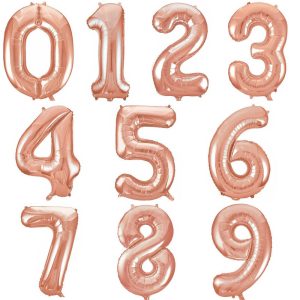 40 Inch Jumbo Foil Number Balloons Manufacturer | Fair Craft