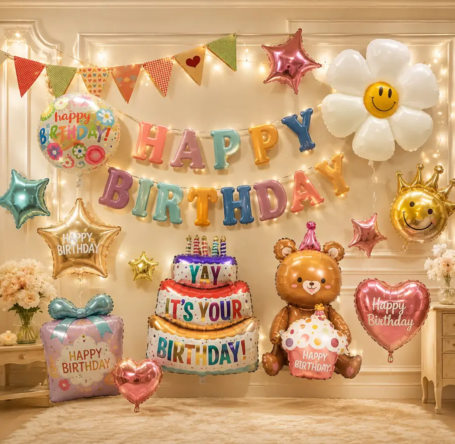 Custom mylar balloons wholesale manufacturer and factory supplier by Kunshan Fair Craft